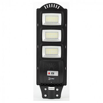 Б0046802 ЭРА Консольный светильник на солн. бат.,SMD, с кронштейном,60W,с датч. движ.,ПДУ,1000lm, 5000К, IP65  - фотография 3