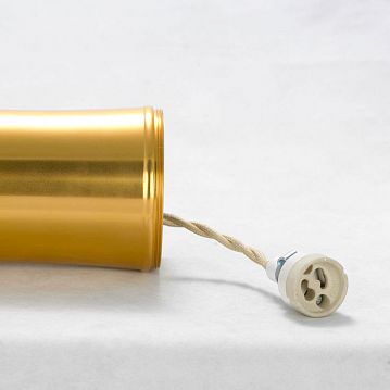 LSP-8566 BAMBOO Подвесные светильники, цвет основания - бронзовый, плафон - металл, 1x50W Gu10  - фотография 5