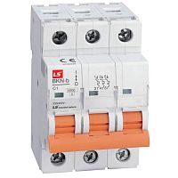 061302168B Автоматический выключатель LS Electric BKN 3P 3А (C) 10кА, 061302168B