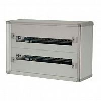 020002 Распределительный шкаф с металлическим корпусом XL³ 160 - для модульного оборудования - 2 рейки - 450x575x147