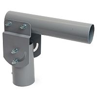 48523 Кронштейн для уличного светильника с переменным углом 230*100*205мм, d48mm, серый, ДС-06-48