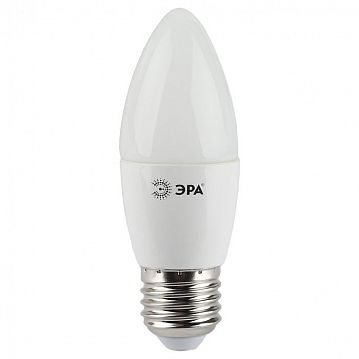 Б0028479 Лампочка светодиодная ЭРА STD LED B35-7W-827-E27 E27 / Е27 7Вт свеча теплый белый свет  - фотография 2
