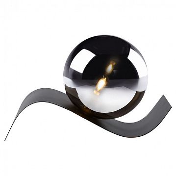 45570/01/30 YONI Настольная лампа G9 28W H12cm Black / Smokey Glass, 45570/01/30  - фотография 4