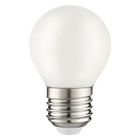 105202209-D Лампа Gauss Filament Шар 9W 610lm 4100К Е27 milky диммируемая LED 1/10/50
