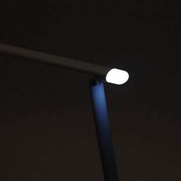 Б0041086 Настольный светильник ЭРА NLED-482-10W-W светодиодный с ночником белый, Б0041086  - фотография 3