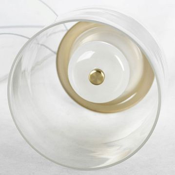 LSP-7060 Подвесной светильник, цвет основания - бронзовый, плафон - стекло (цвет - прозрачный), 1х5W Led  - фотография 2