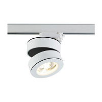 DL18958R25W1WTrack Donolux LED Sun св-к трековый поворотный, 25Вт, D120хH80мм, 1772Лм, 36°, 3000К, IP20, Ra >90 белый RAL9003