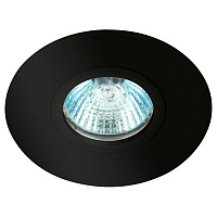 Б0054345 Встраиваемый светильник алюминиевый ЭРА KL83 BK MR16/GU5.3 черный